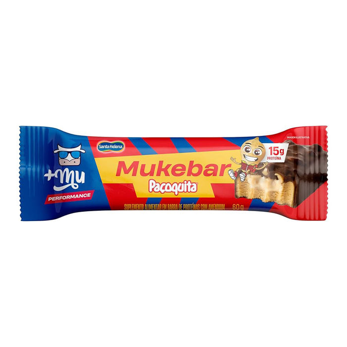 Barra de Proteina Mukebar Paçoquita 60g +MU