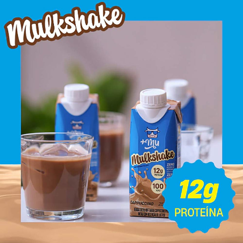 bebida lactea Mulkshake Cappuccino 250ml - +Mu