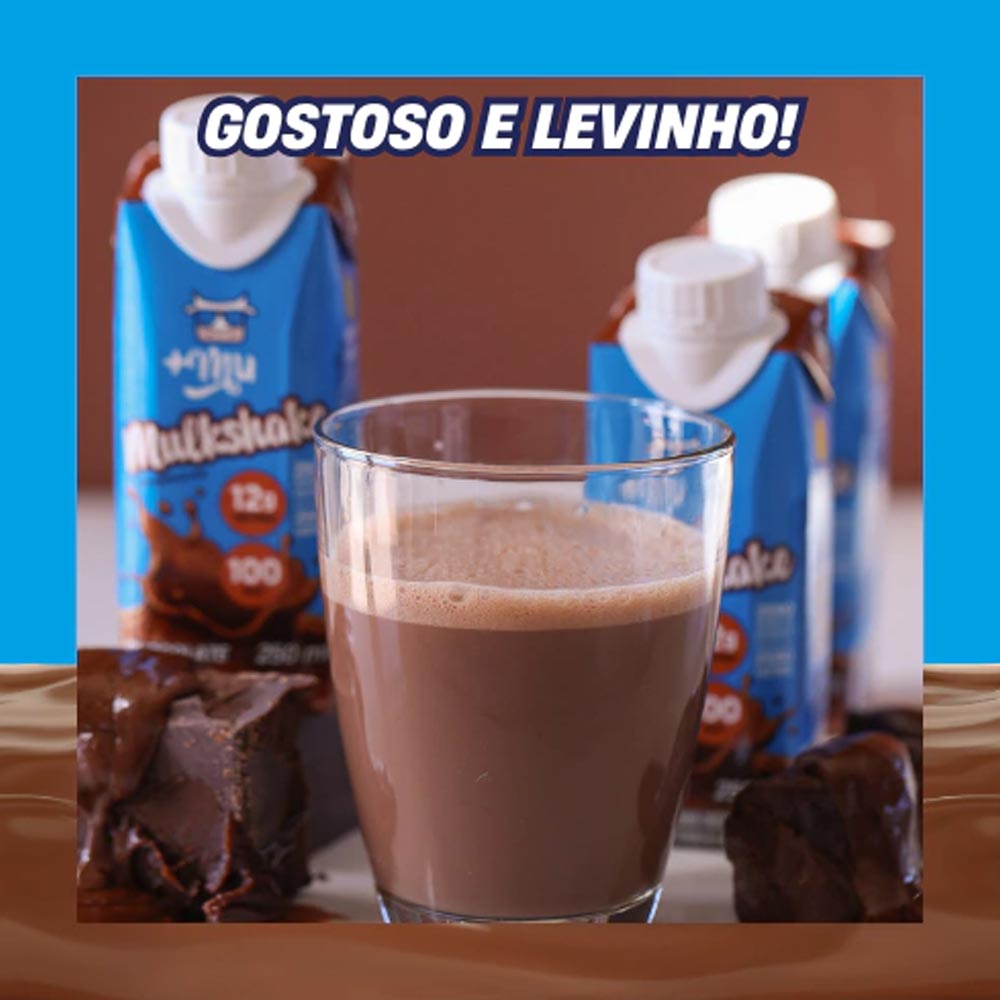 Mulkshake Chocolate 250ml +MU | 12g Proteína — Enutri