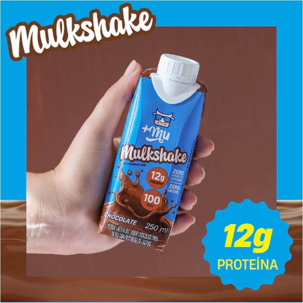 Mulkshake Chocolate 250ml +MU | 12g Proteína — Enutri