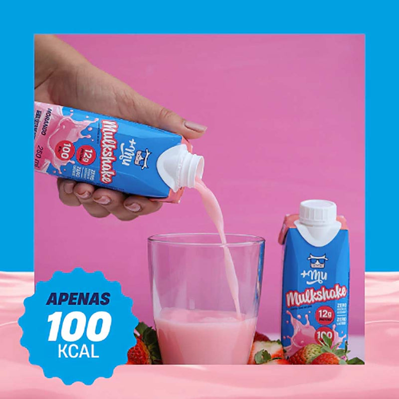 Mulkshake Morango 250ml +Mu