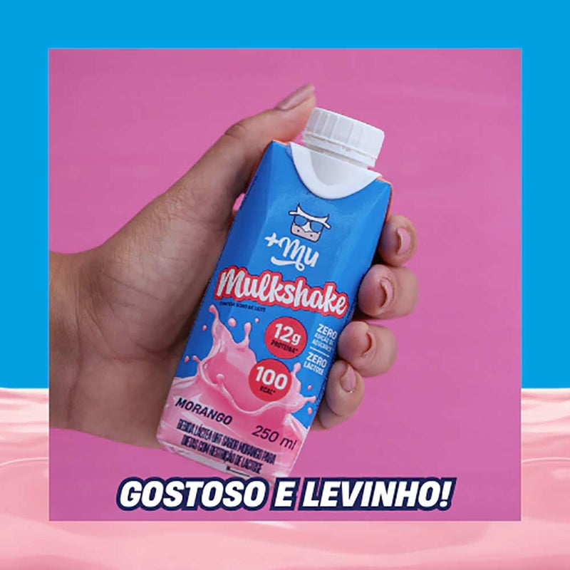 Mulkshake Morango 250ml +Mu