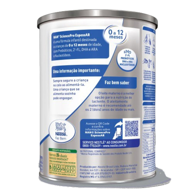 NAN Science Pro EspessAR HMO 800g Fórmula Infantil - Nestlé