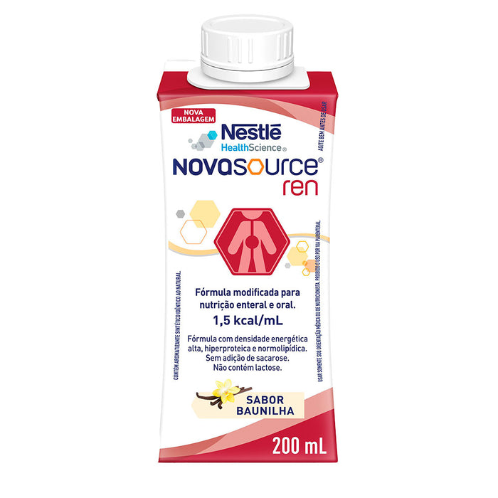 Novasource Ren Baunilha 200ml - Nestlé