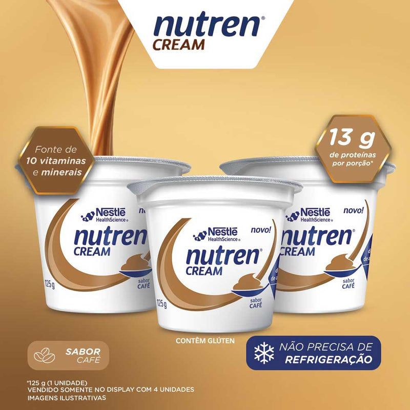nutren cream cafe benefícios