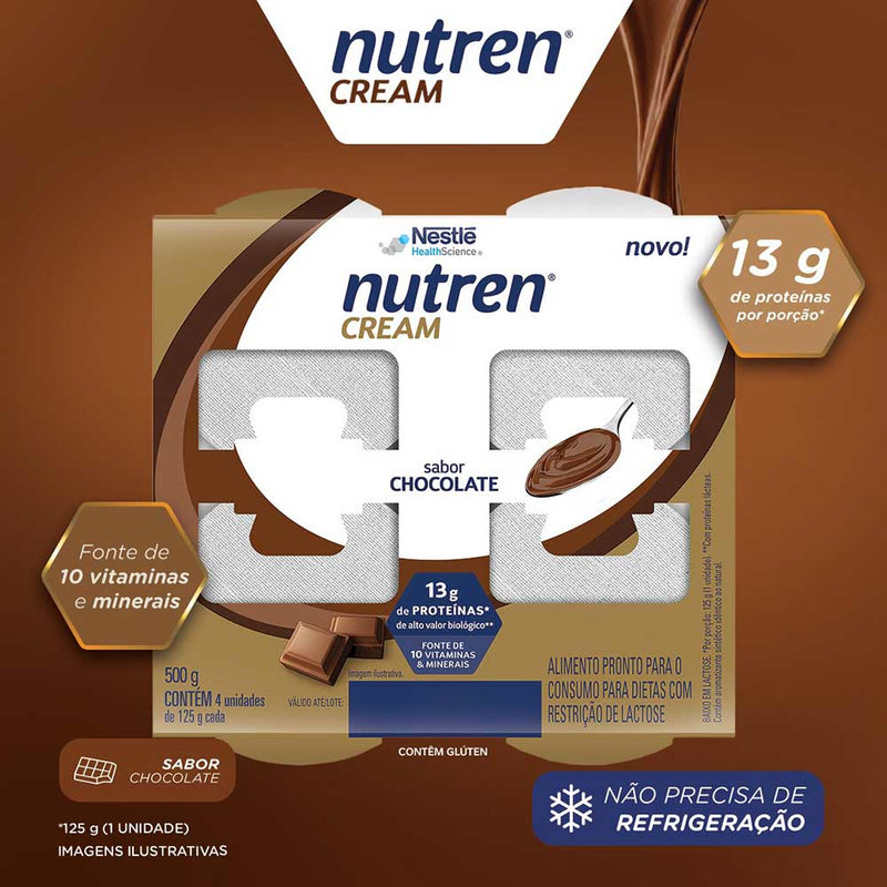 nutren cream chocolate pack
