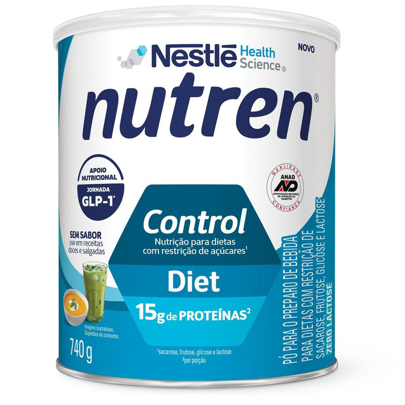 Nutren Control Pó Sem Sabor 740g Nestlé