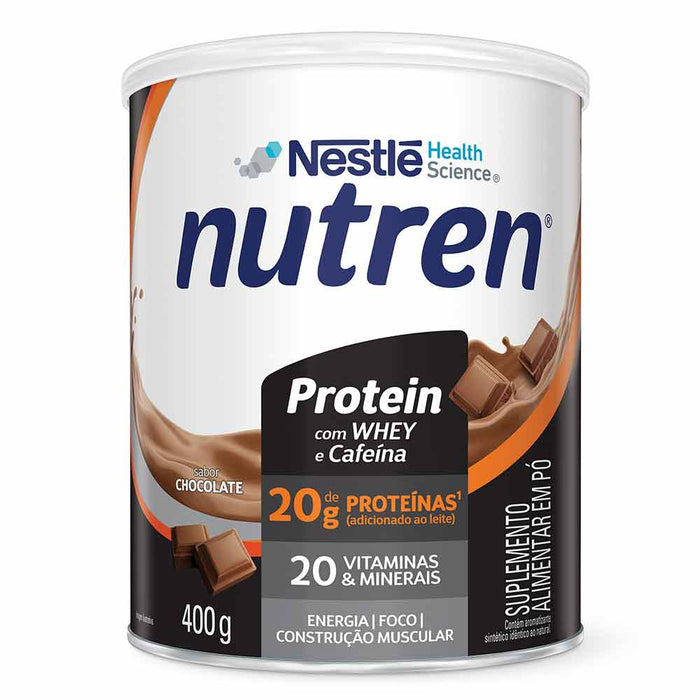 Nutren Protein Chocolate Pó 400g - Nestlé