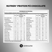 tabela nutricional nutren protein em pó sabor chocolate nestlé