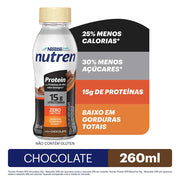 Benefícios Nutren Protein Chocolate 260ml - Nestlé