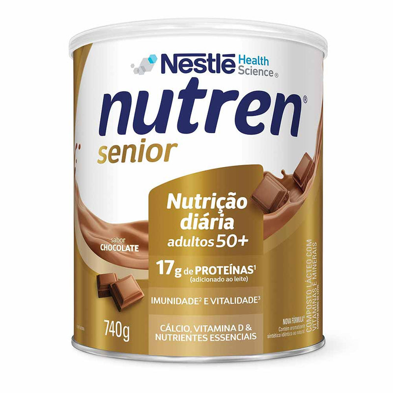 nutren senior chocolate 740g