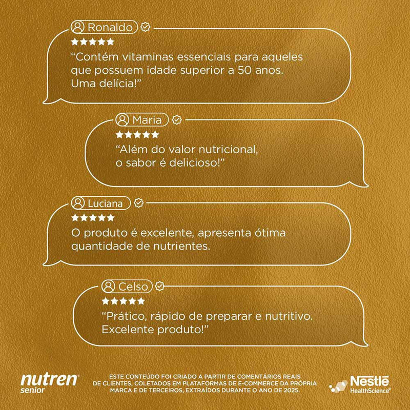 nutren senior sem sabor avaliações