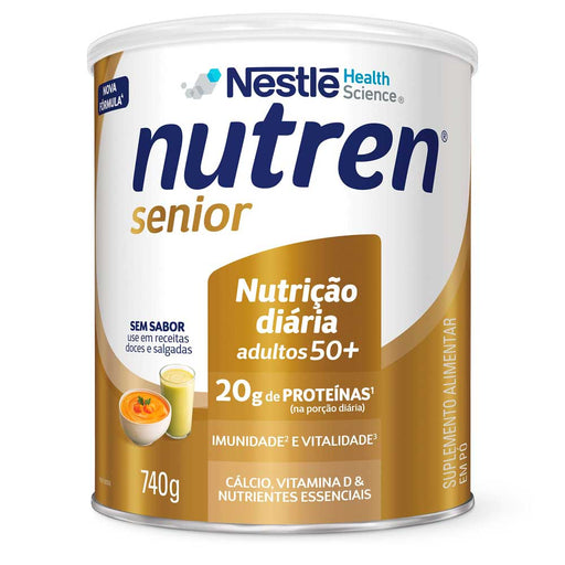 Nutren Senior Sem Sabor 740g - Nestlé