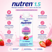 nutren 15 morango 200ml