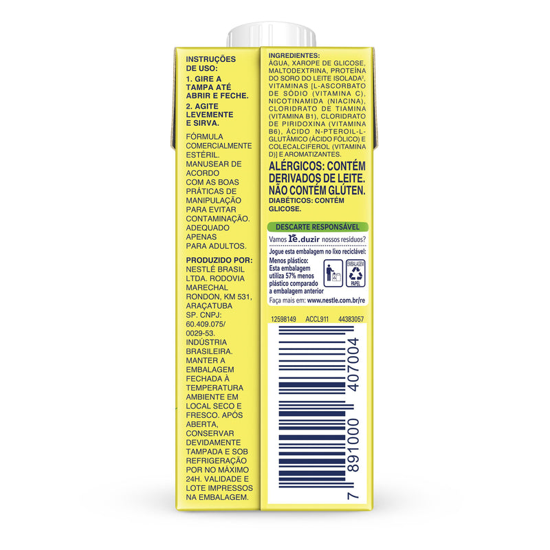 Nutren Fresh Sabor Cha de Limao 200ml - Nestlé