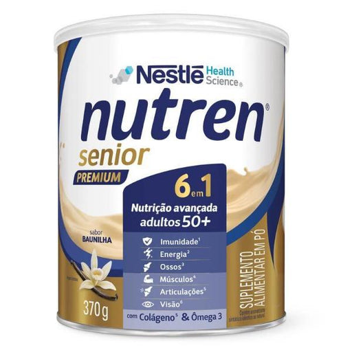 Suplemento Alimentar Nutren Senior Premium sabor baunilha Nestlé