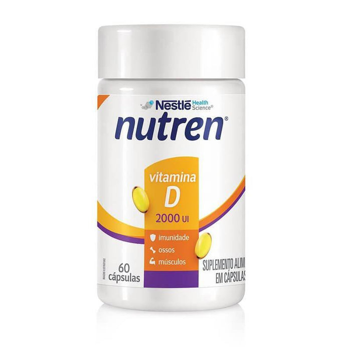 Nutren Vitamina D 2000UI 60 cápsulas - Nestlé