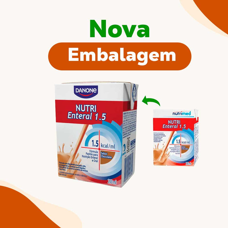 Nutri Enteral 1.5kcal Chocolate 200ml - Danone