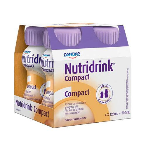 Nutridrink Compact Cappuccino - 4 Unidades de 125ml - Danone