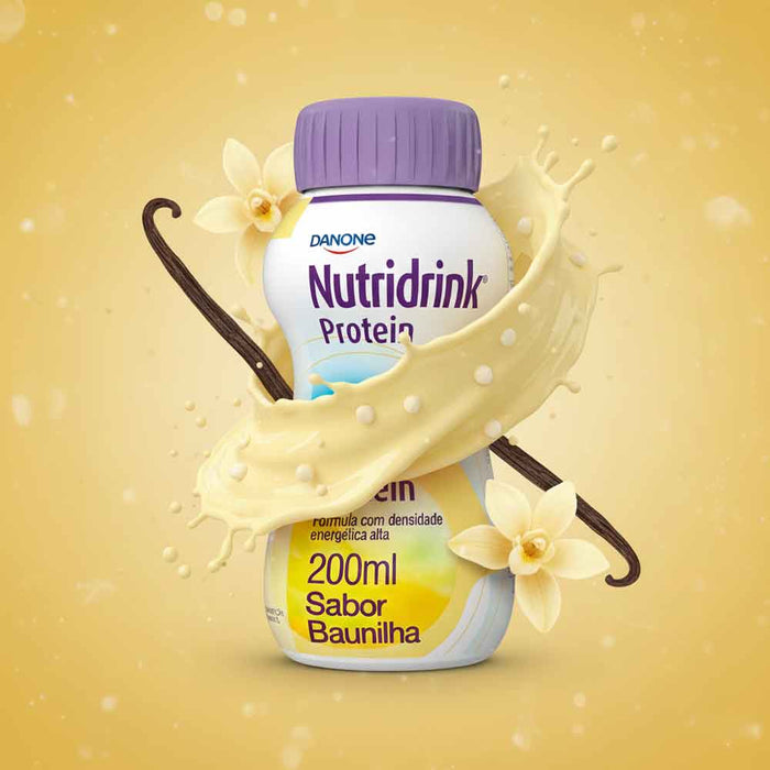 Nutridrink Protein Baunilha 200ml - Danone