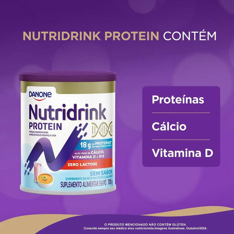 beneficios nutridirnk protein sem sabor danone
