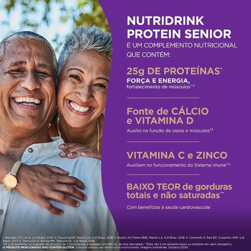 Nutridrink Protein Senior Café com Leite 380g Danone