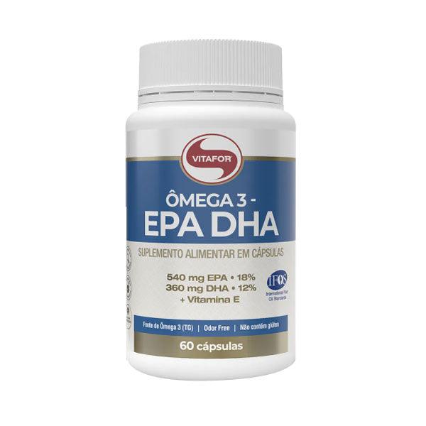 Ômega 3 EPA DHA 60 Cápsulas de 1g - Vitafor