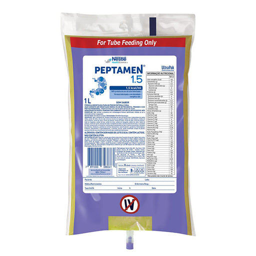 Peptamen 1.5 Sistema Fechado 1L - Nestlé 