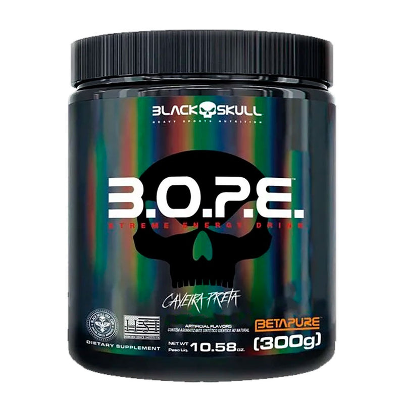 Pré Treino B.O.P.E Guarana com Acai 300g - Blackskull