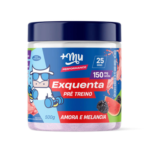 Pre Treino Exquenta Amora e Melancia 300g - +mu