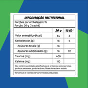 Pré-Treino Exquenta Sachê 20g Maçã Verde - +MU - tabela nutricional