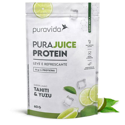 Pura Juice Protein Sabor Limão 60g - Pura Vida