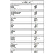 tabela nutricional Souvenaid Baunilha - 4 Unidades de 125ml - Danone