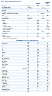 tabela nutricional fresubin lp