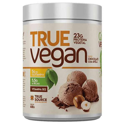 True Vegan Sabor Chocolate com Avelã 418g - True Source