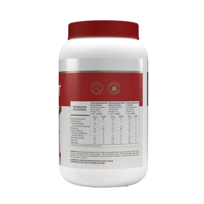 Whey Fort 3w Sabor Chocolate 900g - Vitafor
