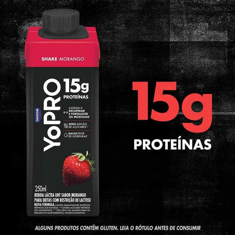 Yopro Protein Morango 250ml - Danone