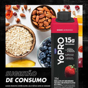 sugestão de consumo Yopro Protein Morango 250ml - Danone