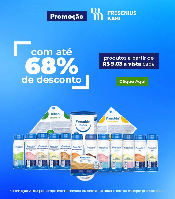 Banner Promoção de produtos Fresenius Kabi