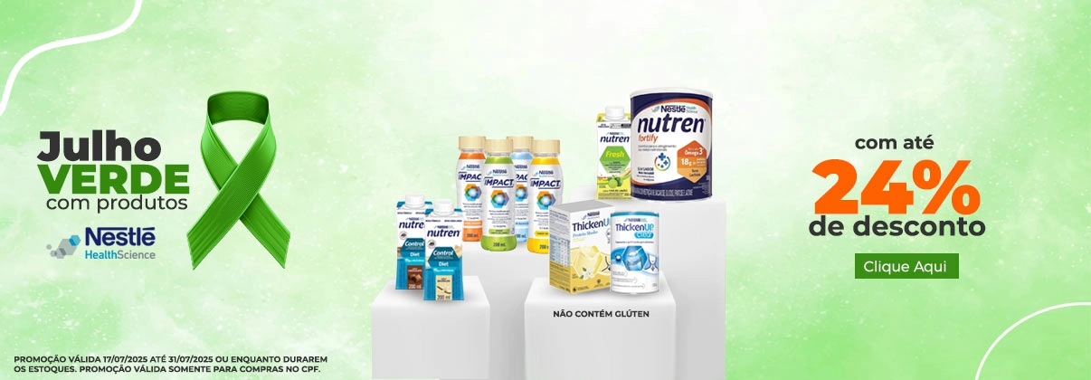 Banner Promoção Nestlé Julho Verde