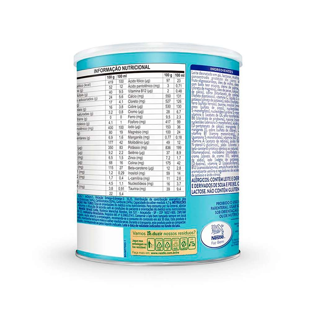 Ascenda Baunilha 364G - Nestlé Produto Ascenda Baunilha 364G - Nestlé