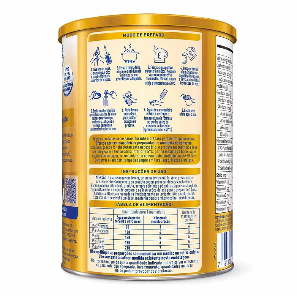 Nan Supreme Pro - 0 a 6 Meses 400g Fórmula Infantil - Nestlé Produto Nan Supreme Pro - 0 a 6 Meses 400g Fórmula Infantil - Nestlé