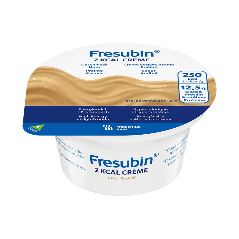 Produto Fresubin 2 kcal Creme Praline - 4 unidades de 125g - Fresenius Kabi