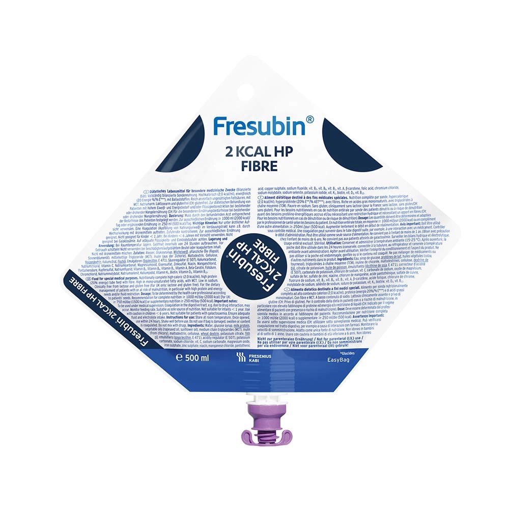 Fresubin 2 Kcal HP Fibre 500ml - Fresenius Kabi Produto Fresubin 2 Kcal HP Fibre 500ml - Fresenius Kabi