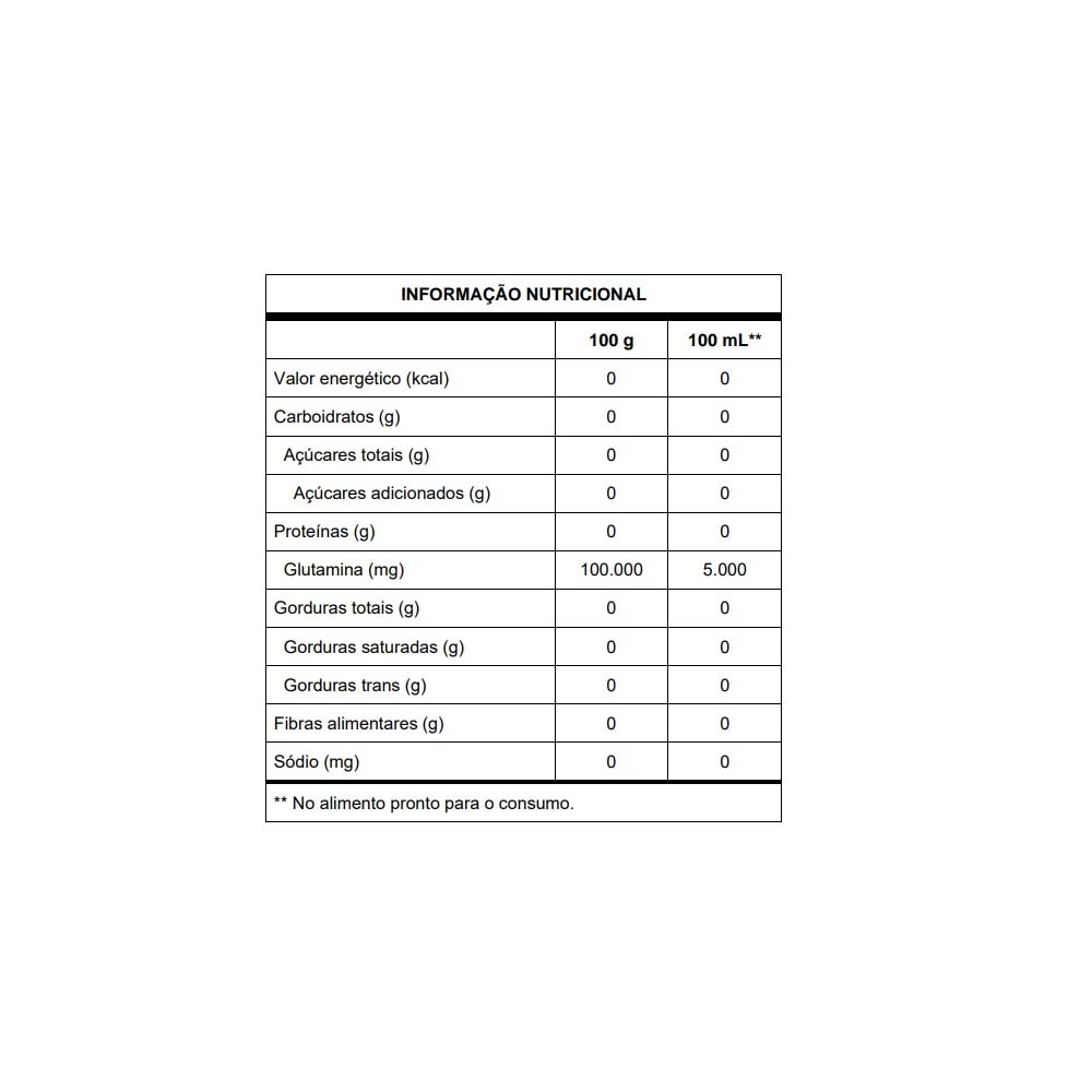 Glutamax 300g - Vitafor Produto Glutamax 300g - Vitafor