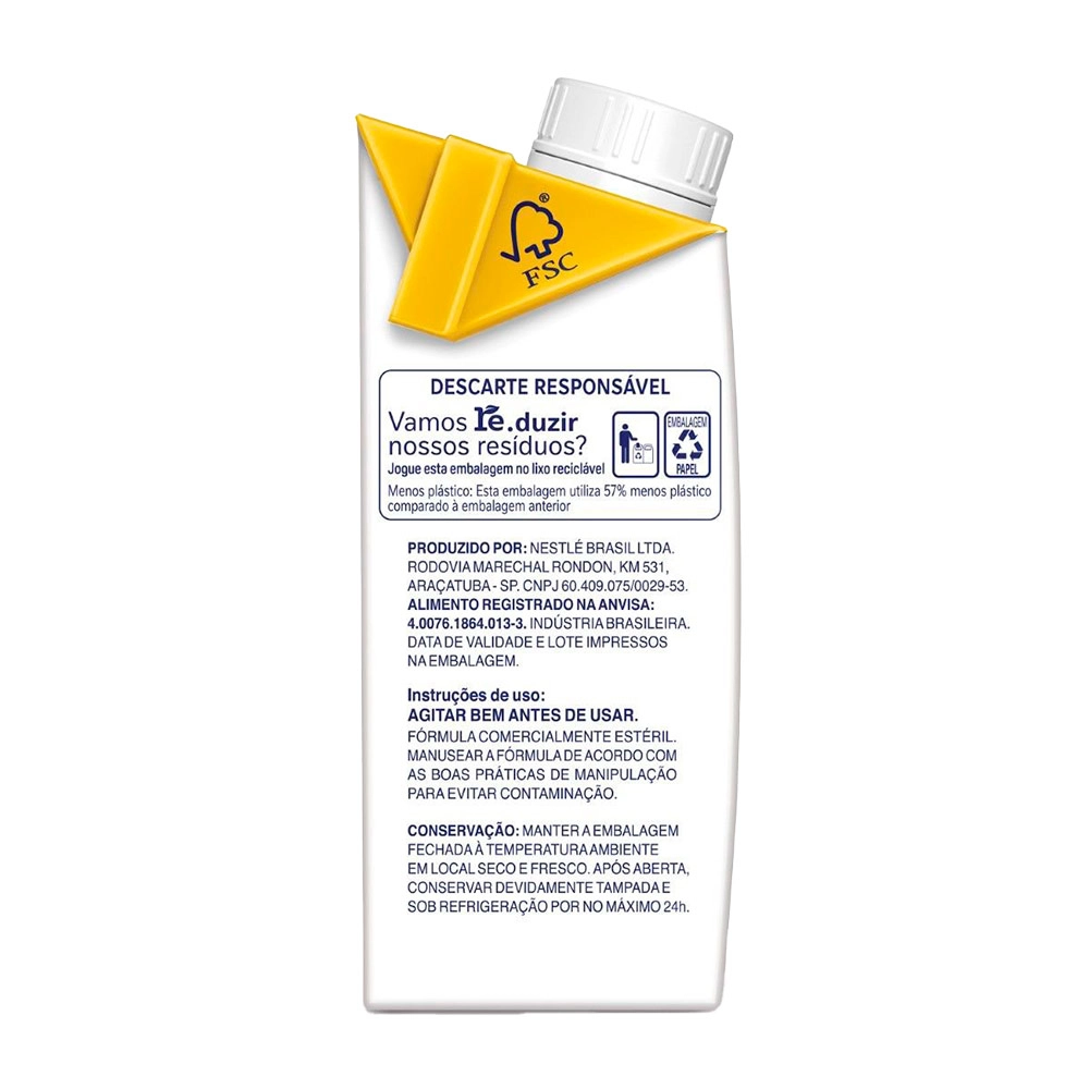 Impact Banana 200ml - Nestle Produto Impact Banana 200ml - Nestle