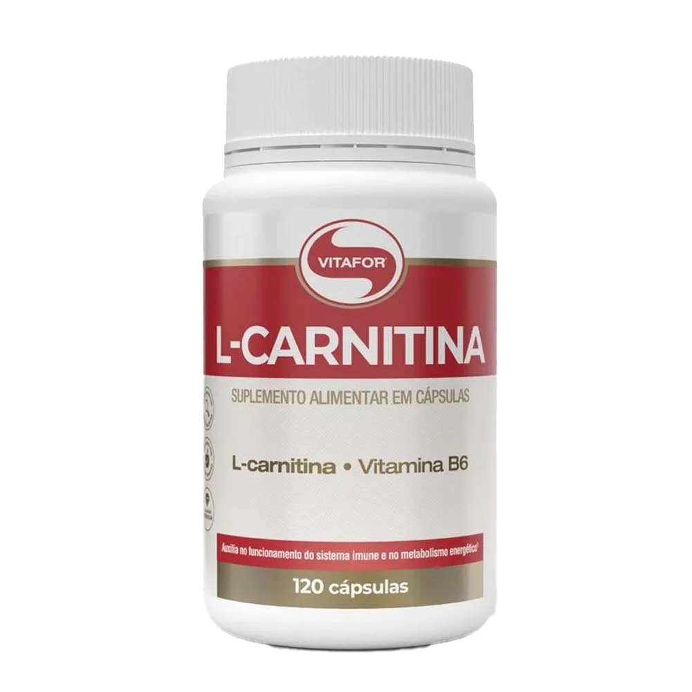 Produto L-carnitina 120 Capsulas - Vitafor