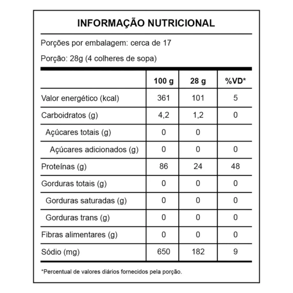 Produto Albumina em Pó 500g - MaxxiOvos