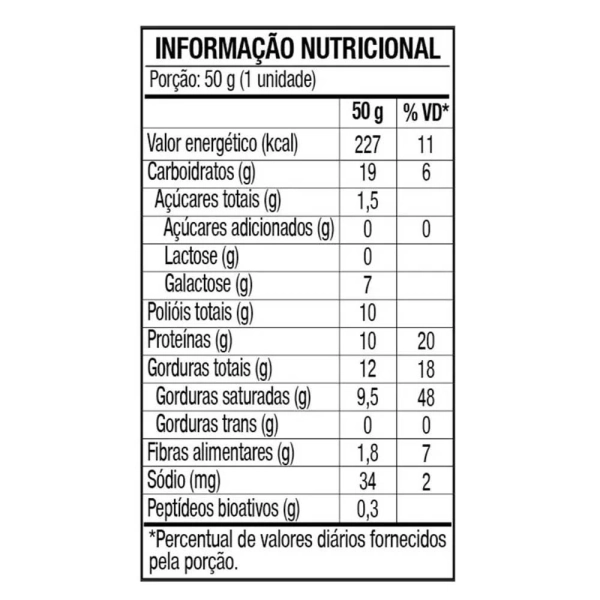 Alfajor Doce de Leite 50g - Black Skull Produto Alfajor Doce de Leite 50g - Black Skull