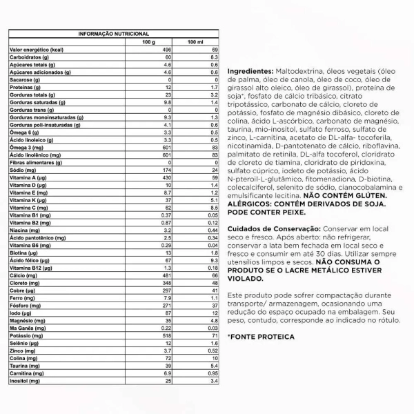 Produto Fórmula Infantil: Aptamil Soja 2 800g - 0-12 meses - Danone
